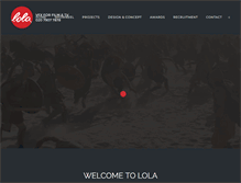 Tablet Screenshot of lola-post.com